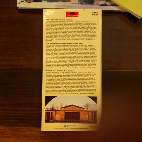 PASSION PLAY Oberammergau - 1980 Bundle - TableTop Book/Text Book/Audio Cassette - Picture 6 of 14